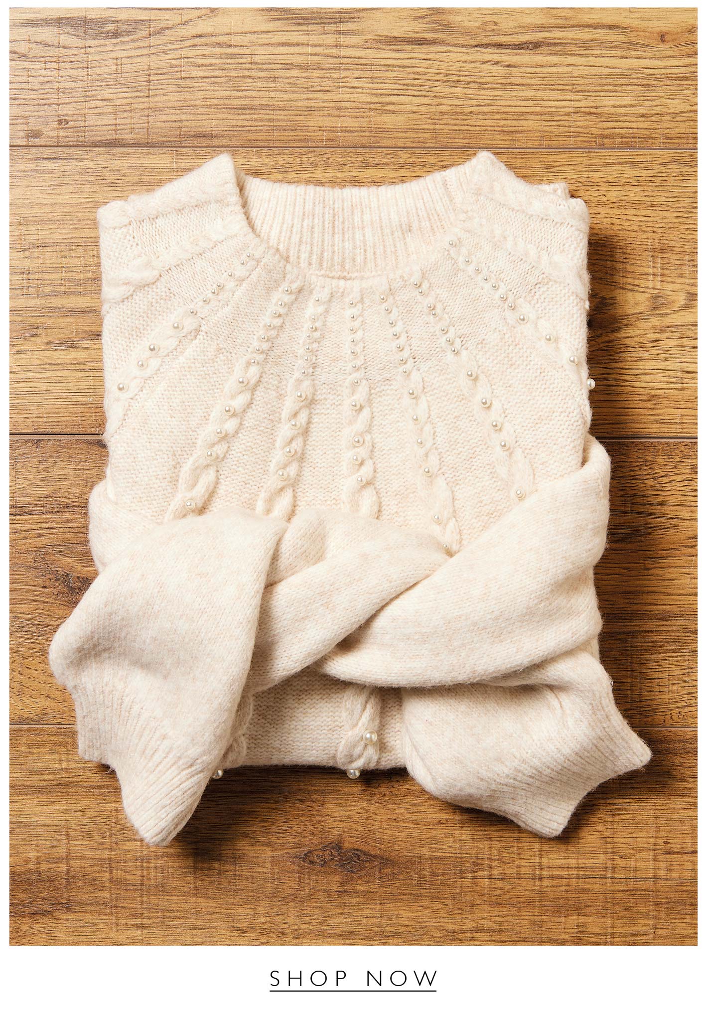 Pearl Embellished Jumper