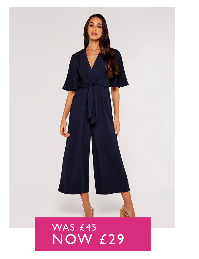 Tie Front Jumpsuit