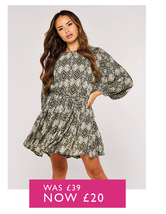 Ikat Mini Dress