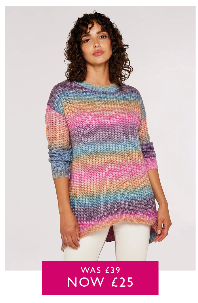 SpaceDye Curved Jumper