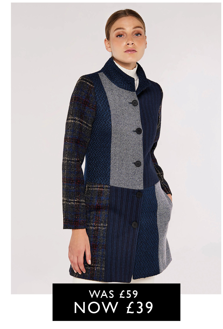 Mix & Match Patchwork Coat