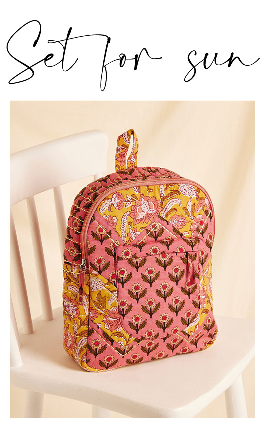 Quilted Back Pack