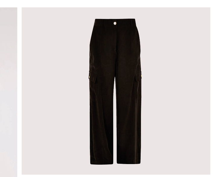 Soft Tailored Cargo Trousers