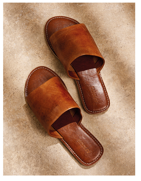 Soft Leather Mules