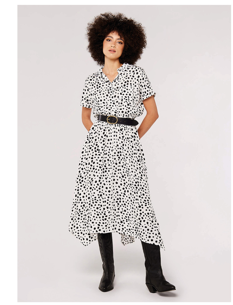 Dot Smock Dress