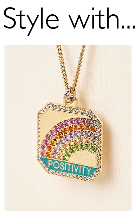 Mantra Positivity Necklace