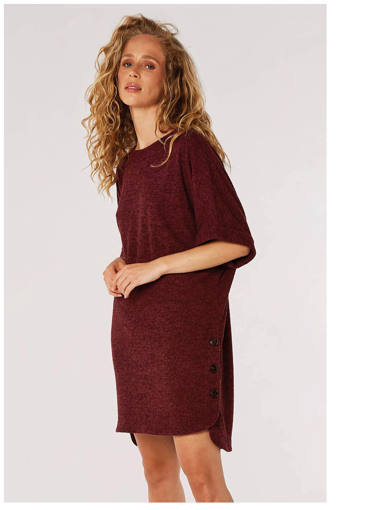 Soft Touch Batwing Mini Dress