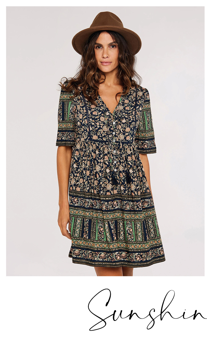 Boho Mini Dress