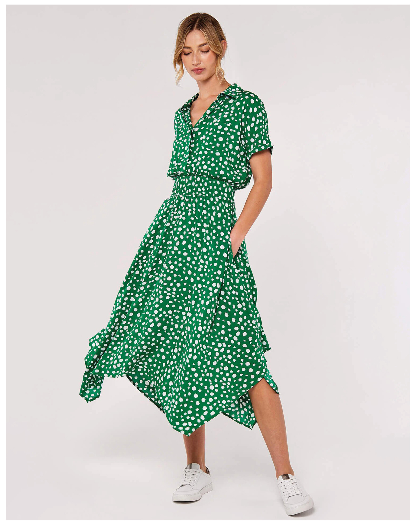 Dot Smock Dress