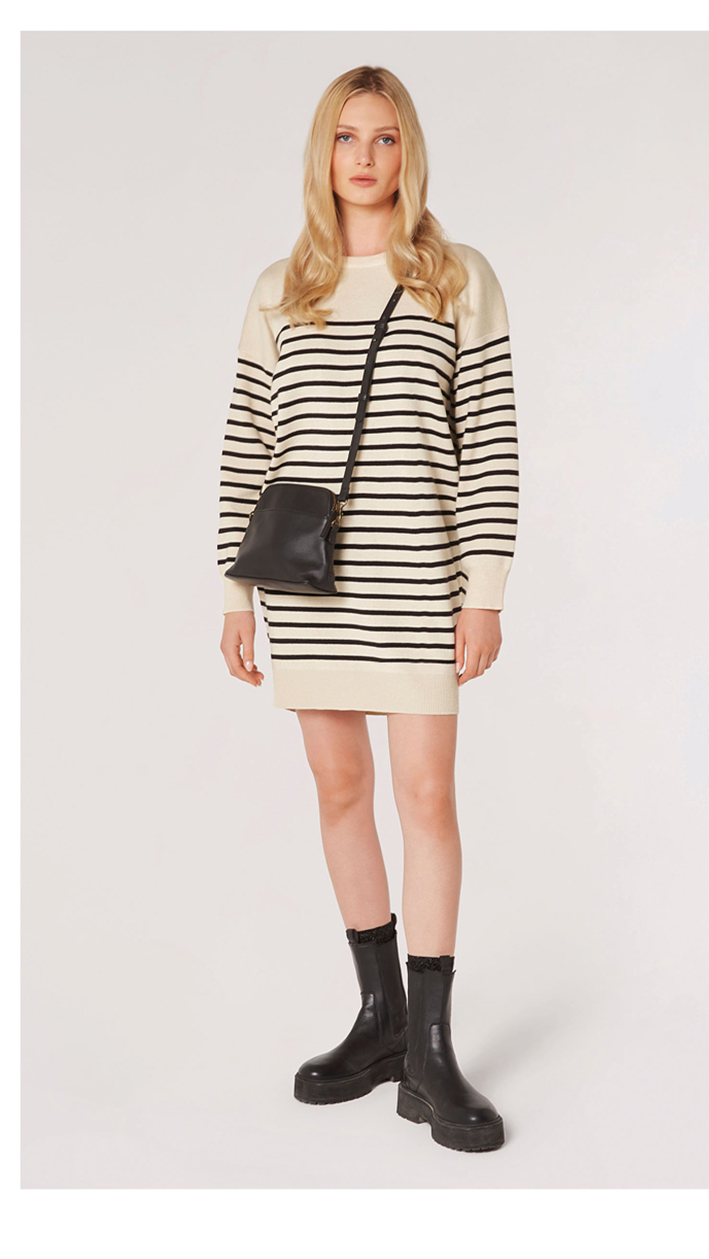 Stripe Jumper Mini Dress